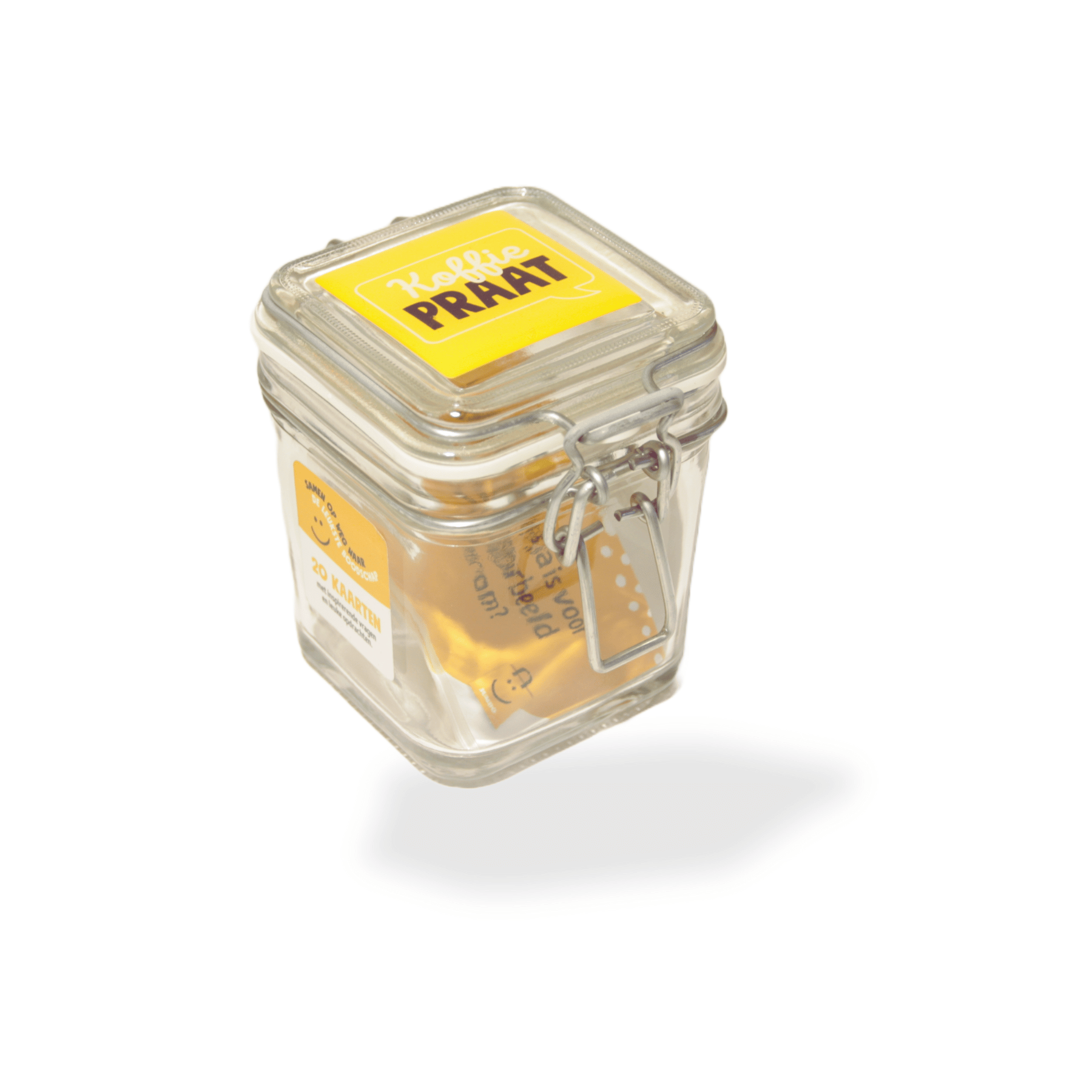 JUMBO Praatpot met bedrukking en praatkaartjes
