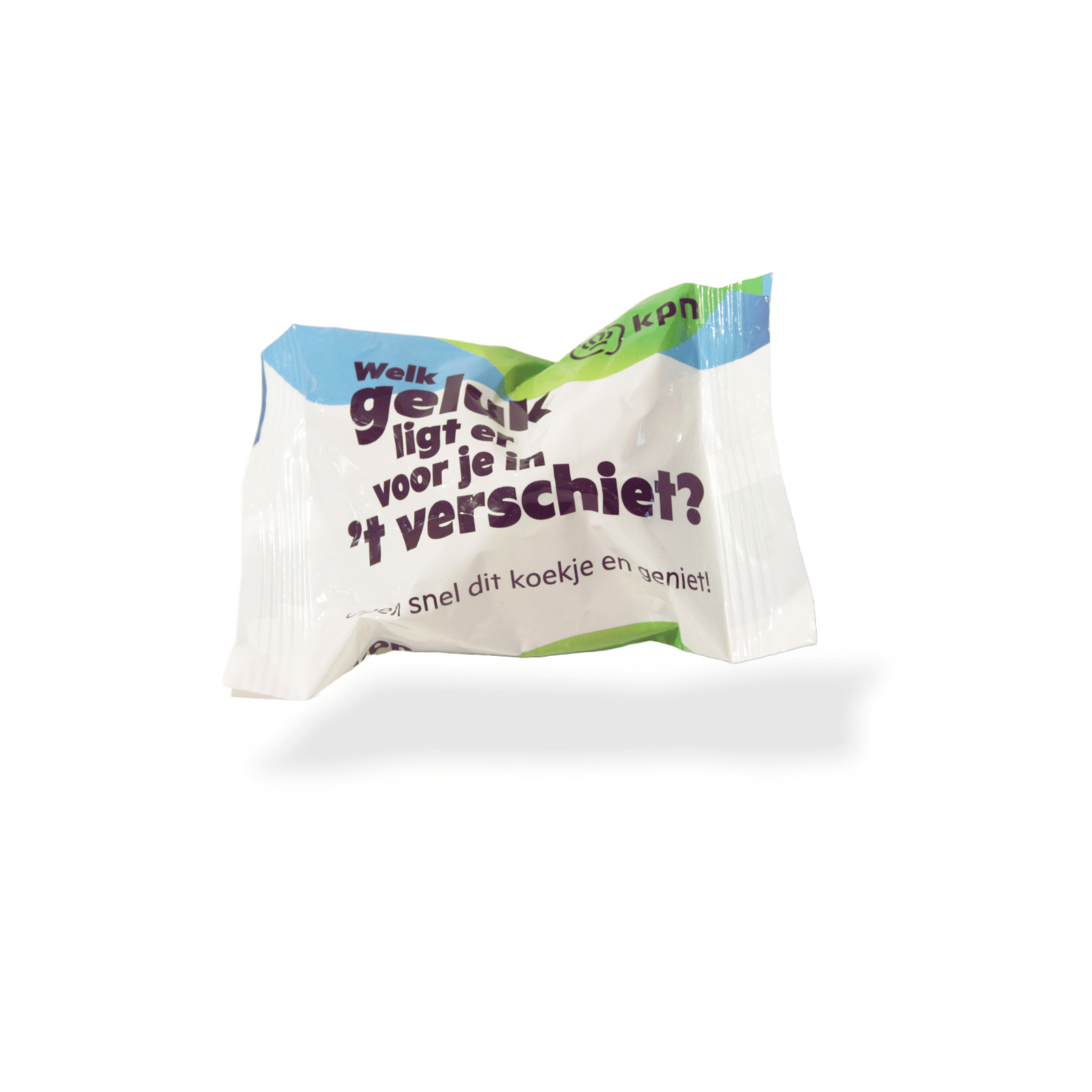 Furtune Cookie in wrap met bedrukking van KPN logo