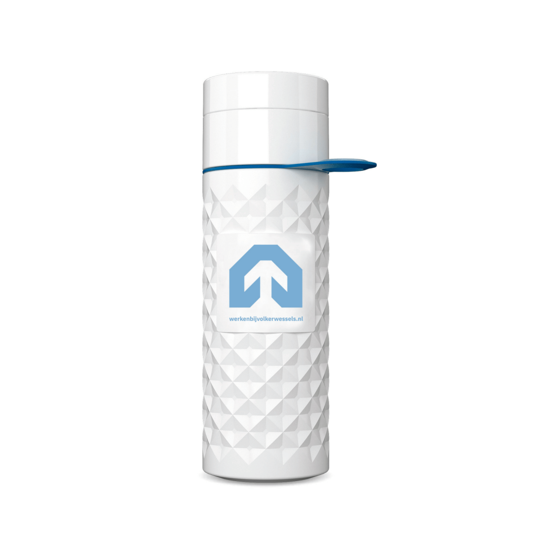 Join the Pipe Nairobi fles met ring en bedrukking van VolkerWessels logo